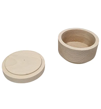 Astrid Brouwers Kom met Deksel 10,6 cm Hout