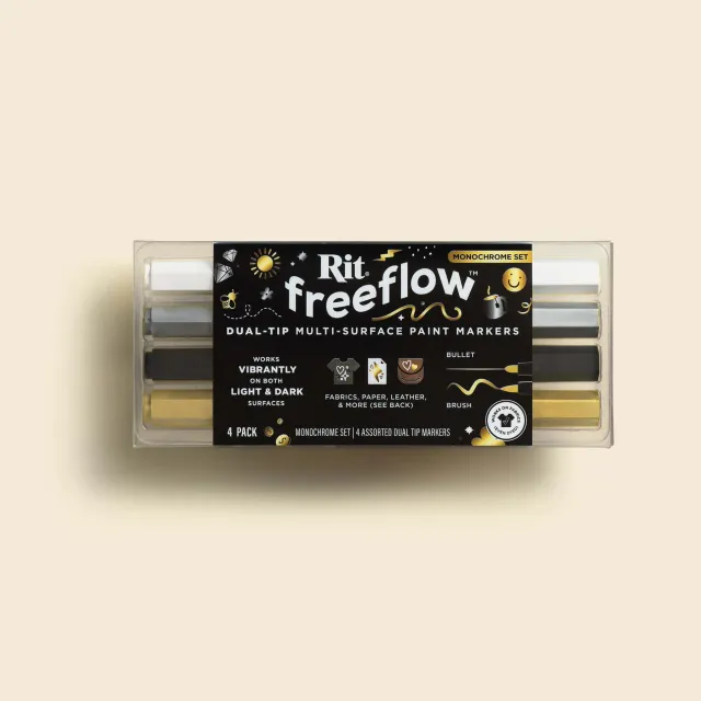 Rit FreeFlow Monochrome Set verfstiften 4 stuks