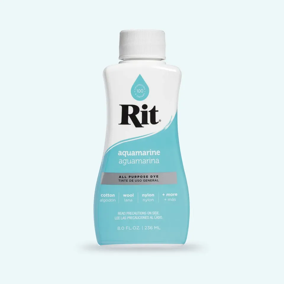 Rit Aquamarine vloeibare textielverf aquamarijn