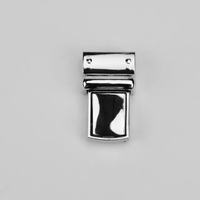 Leather House Tic-tuc sluiting zilver 24x40mm