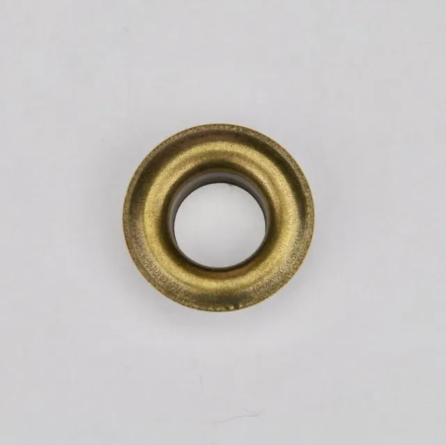 Leather House Sail Ring VL40 zeilring 9.4mm old gold 15st