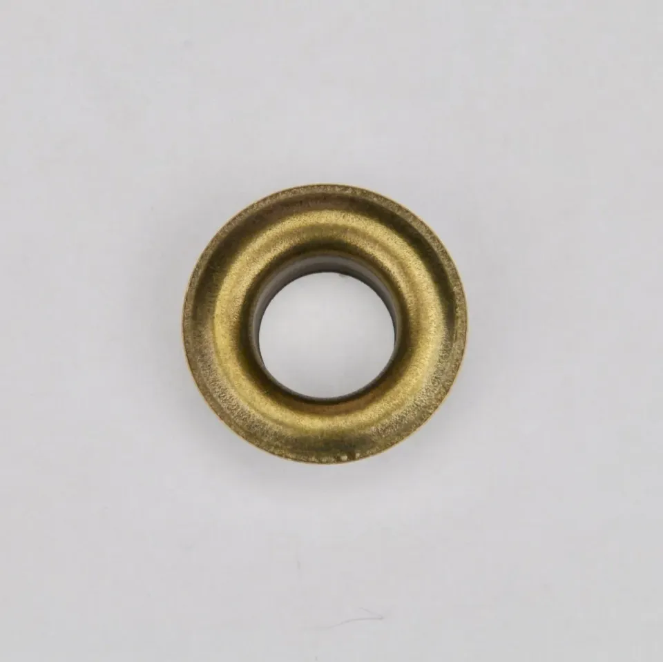 Leather House Sail Ring VL40 zeilring 9.4mm old gold 15st