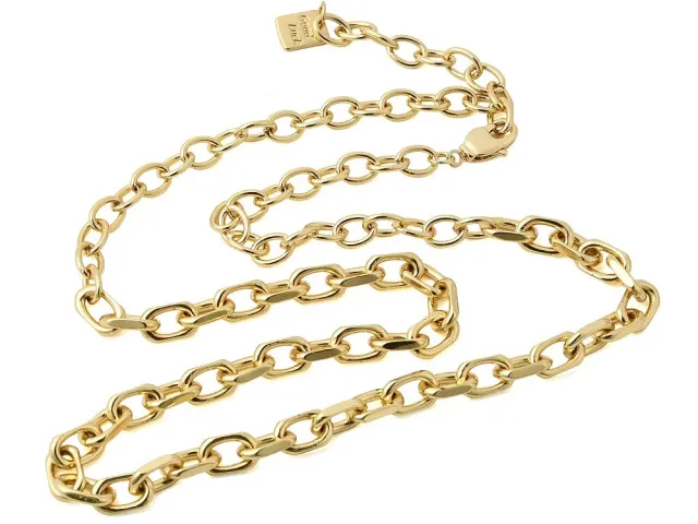 La Petite Epicerie chaine cable ketting goud 57,1 cm