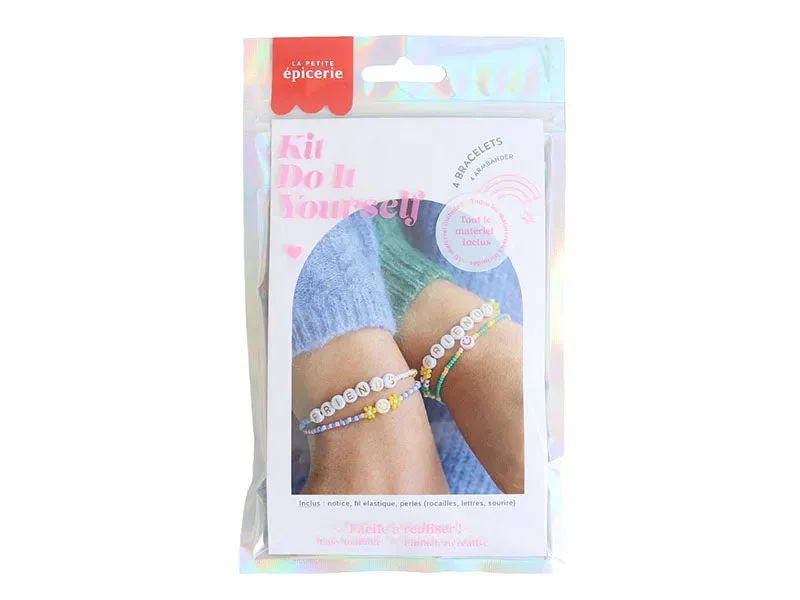 La Petite Epicerie Friends armbandenset 4 armbanden pop