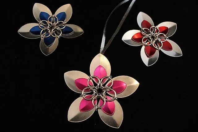Bijounique Scale Starflower pakket 8 cm 2 stuks