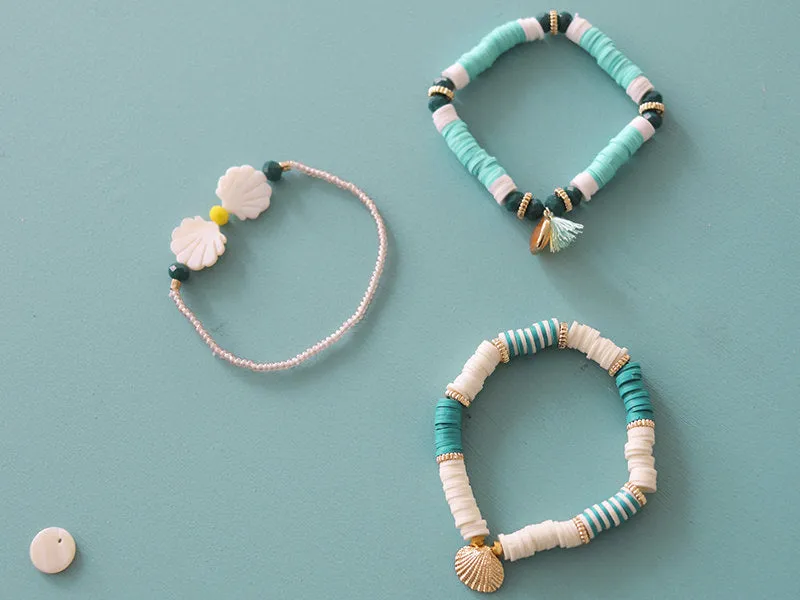 La Petite Epicerie MKMI Mes bracelets Heishi armbanden set mix