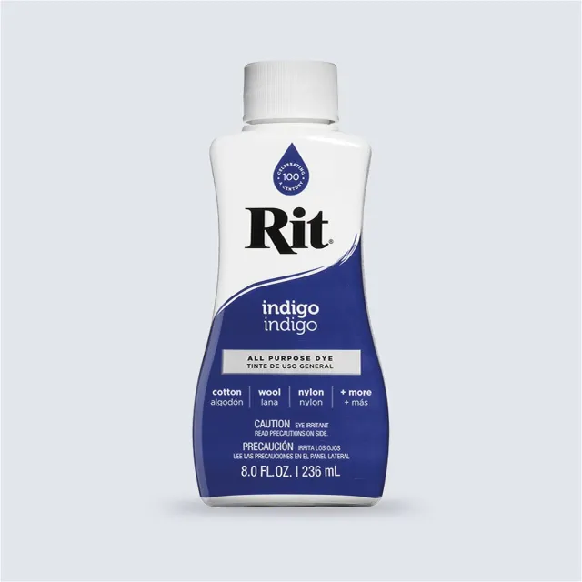 Rit All-Purpose Indigo textielverf vloeibaar blauw
