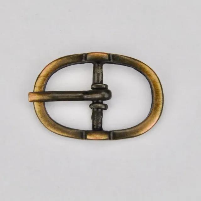 Leather House Gesp Brass 13 mm oudgoud minigesp