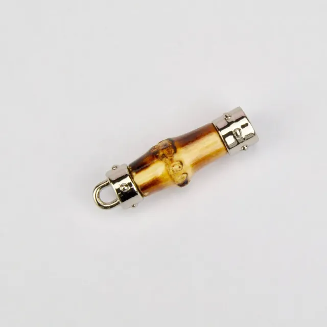 Leather House Bamboo Zipper Puller ritstrekker goud bamboe