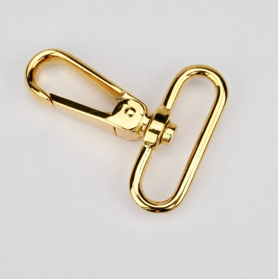 Leather House Musketonhaak Gold 40 mm haak goud