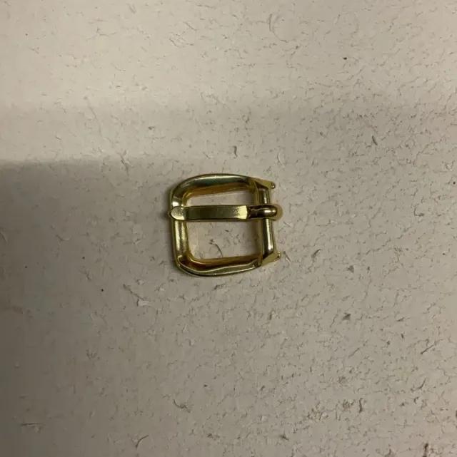 Leather House gesp goud 10 mm klein goudkleurig