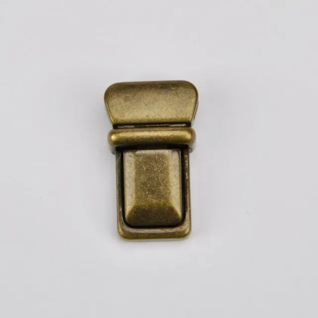 Leather House Tic-Tuc sluiting 32x20 mm antiek goud