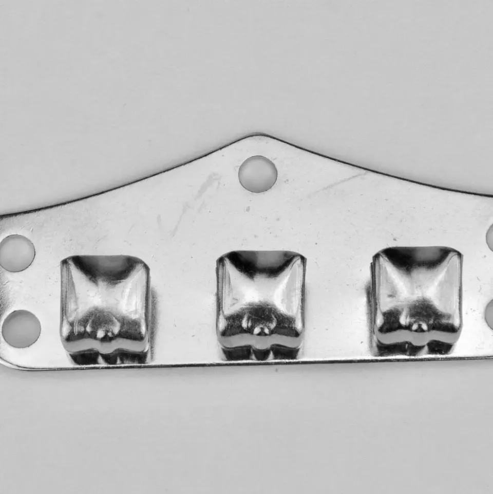 Leather House Veterhouder Silver sleutelhanger 3-haaks