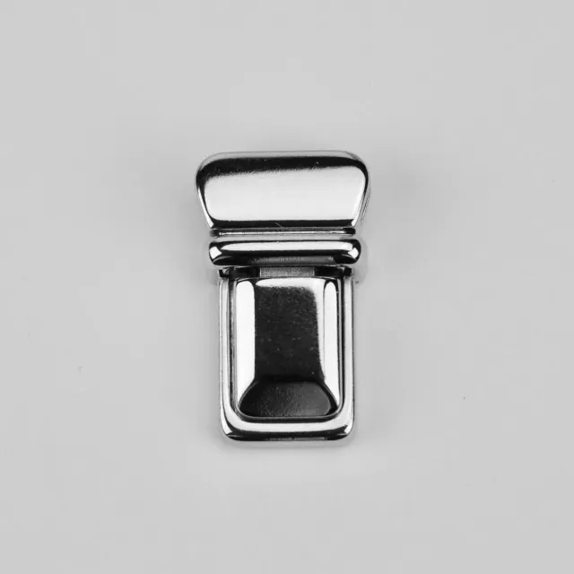 Leather House tic-tuc sluiting zilver 32x20mm per stuk