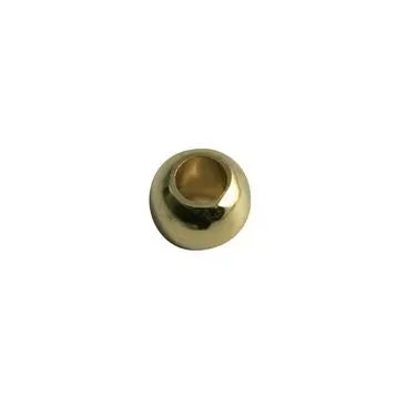Bijounique Kraal Goud Groot Kraal Per Stuk 12x10 mm