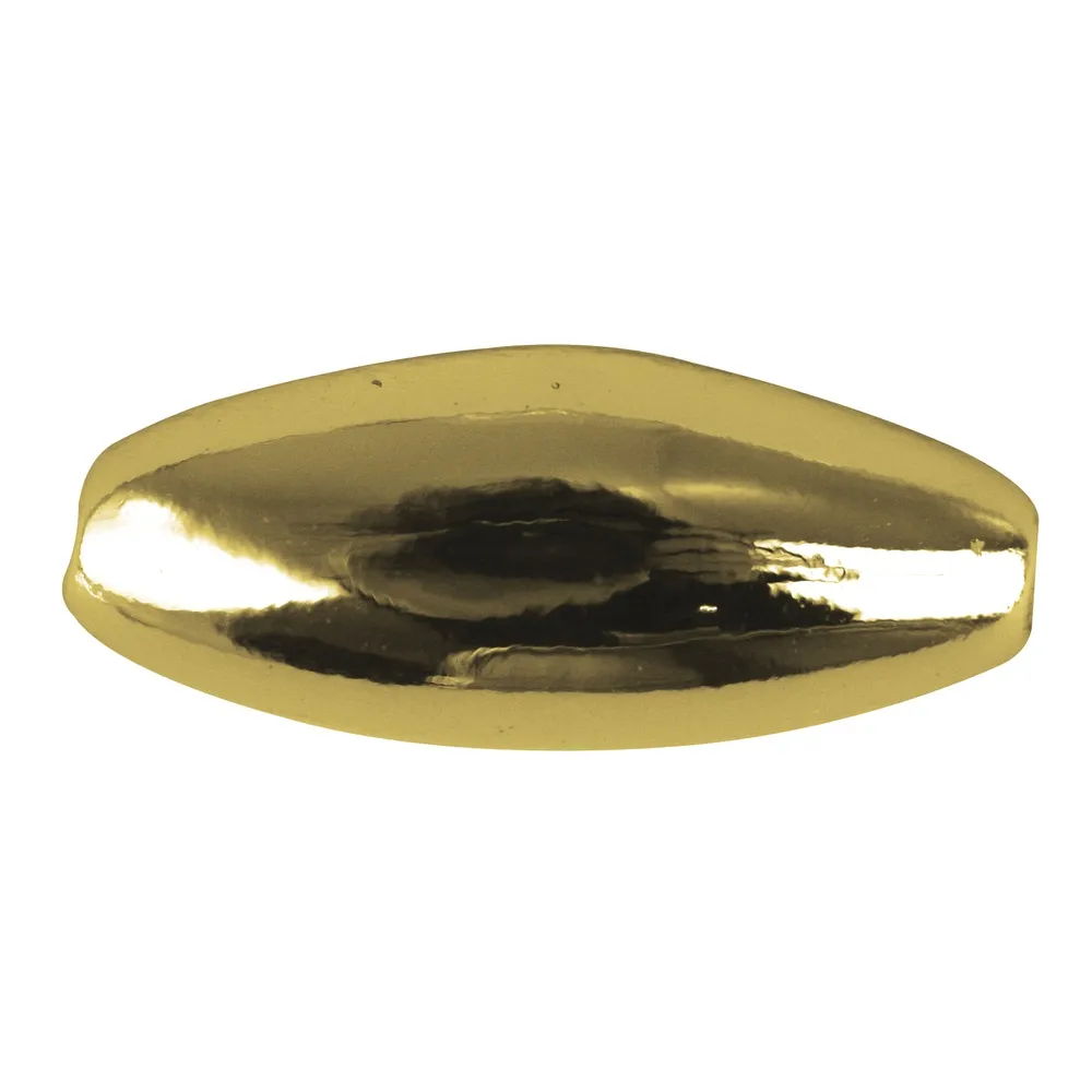 LTC-Leiden waskralen olijf 3x6 mm goud 105 stuks