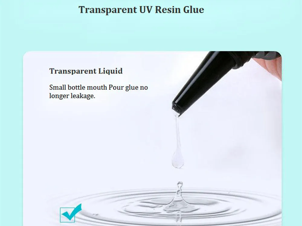 La Petite Epicerie UV vernis knutselresin 60g transparant