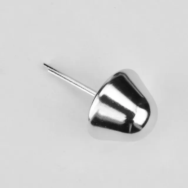 Leather House Voetje Splitpen 22 mm zilver nikkel