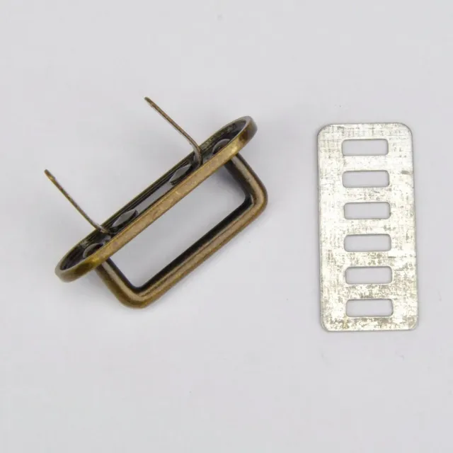 Leather House Handvatbevestiger Brass 20 mm goud