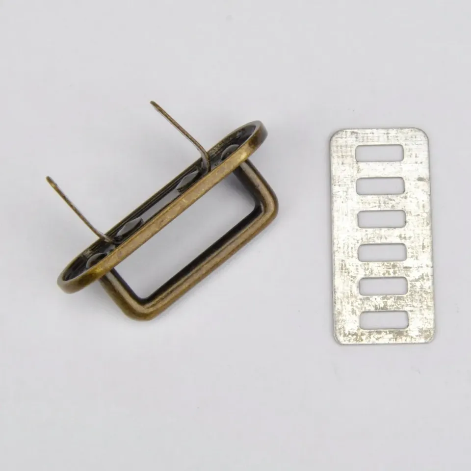 Leather House Handvatbevestiger Brass 20 mm goud