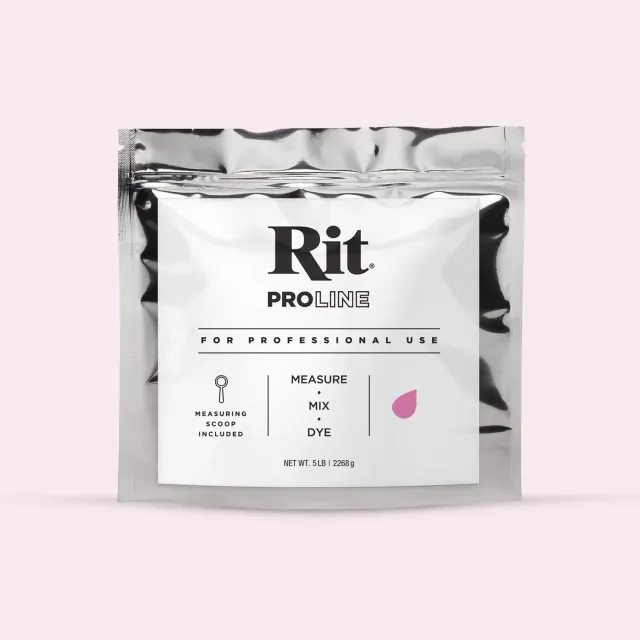 Rit Proline Fuchsia textielverf poeder 5 lb felroze