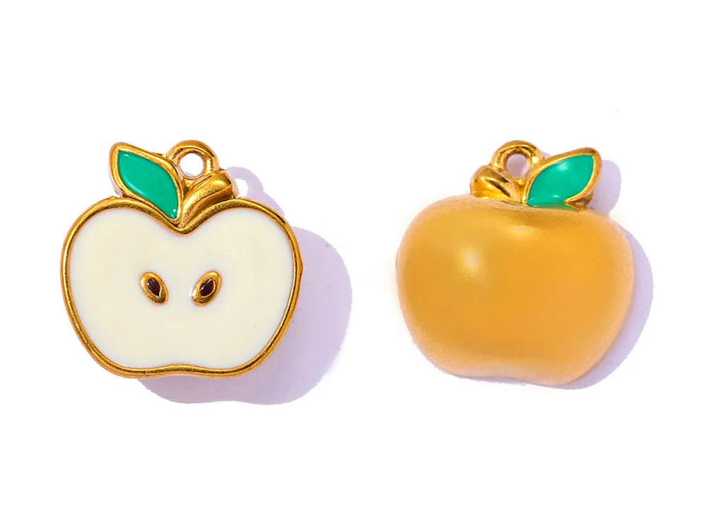 La Petite Epicerie Demi Pomme bedel halve appel goud 14 mm