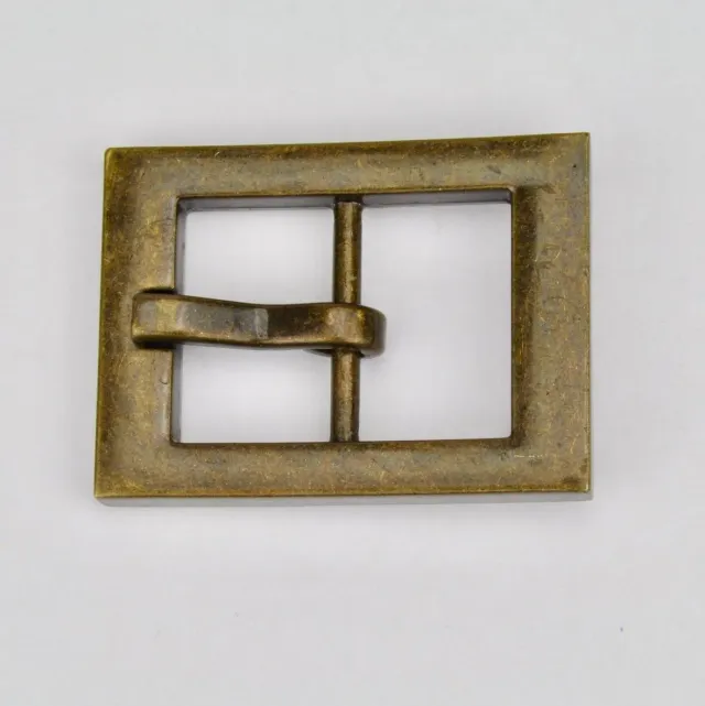 Leather House Brass gesp 20 mm oud goud per stuk