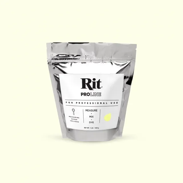 Rit ProLine Neon Yellow textielverf poeder 1lb geel