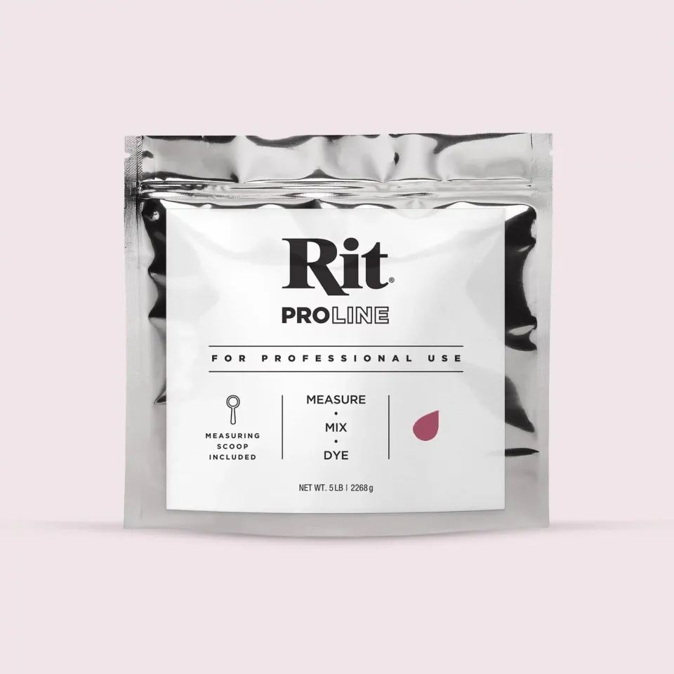 Rit ProLine Wine textielverf poeder 5lb bordeauxrood