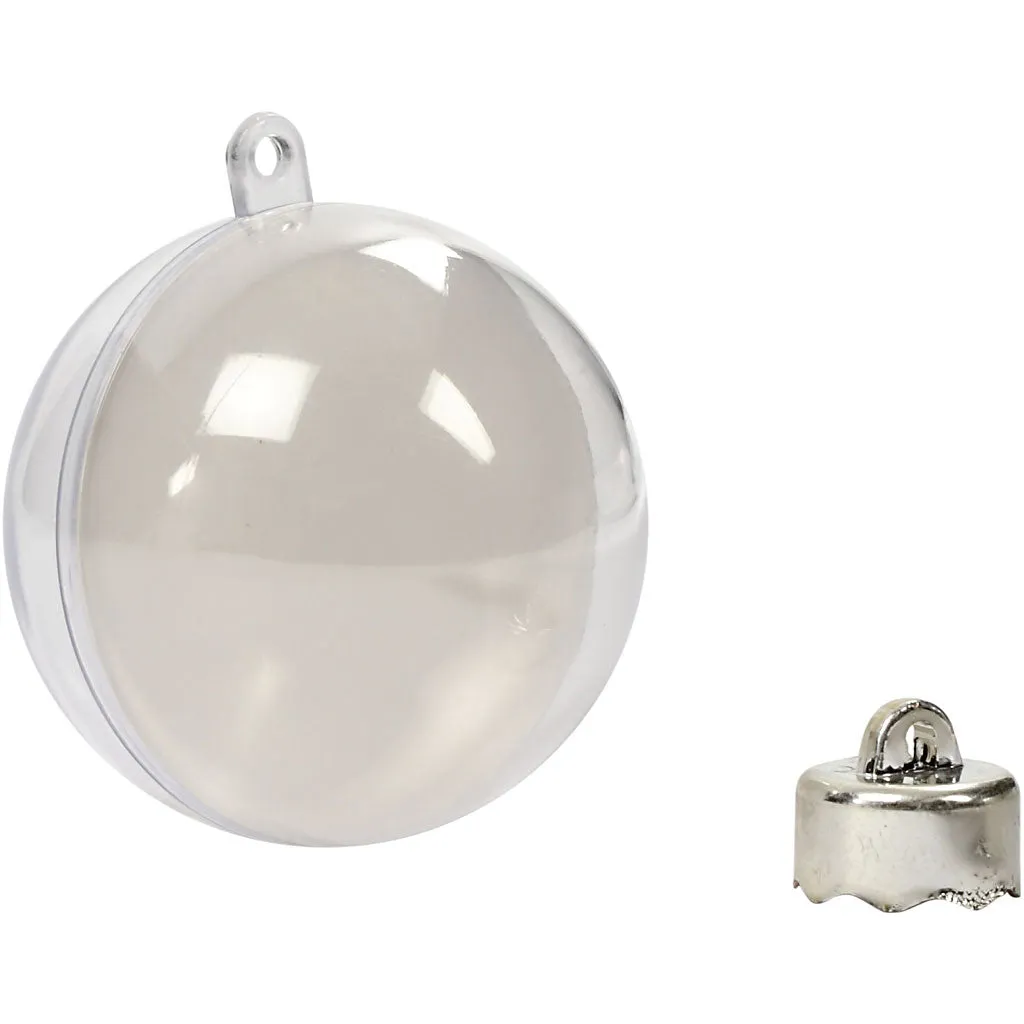 Bijounique Deco Bal acrylbal 8 cm om te vullen