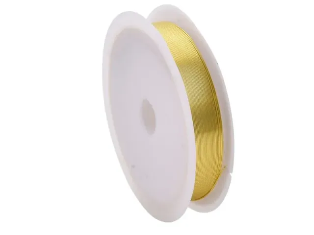 La Petite Epicerie koperdraad lichtgoud 0,2 mm 25 m