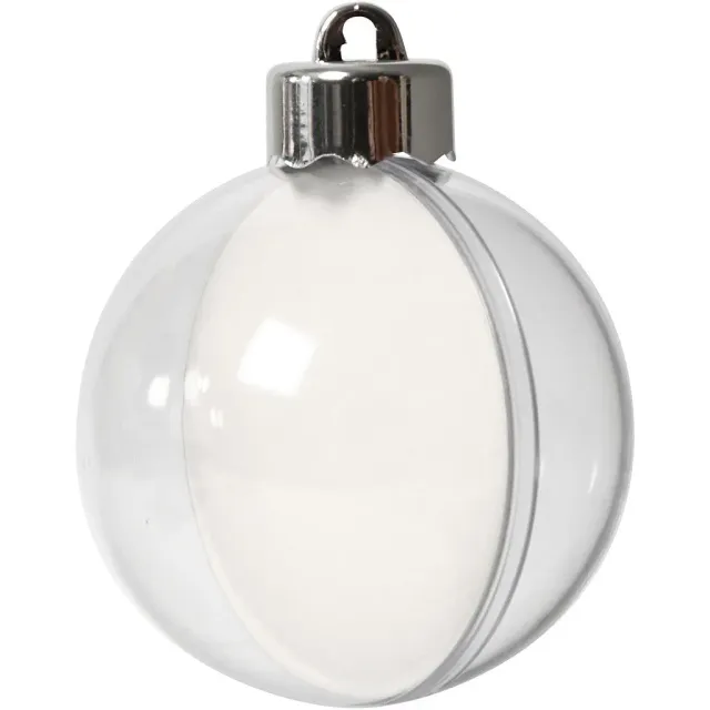 Bijounique Deco Bal acrylbal 8 cm om te vullen