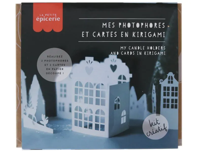 La Petite Epicerie kirigami knutselkit photophores 4 uur