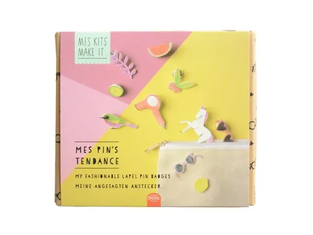 Mes Kits Make It kit pins tendance krimpfolie 5 stuks