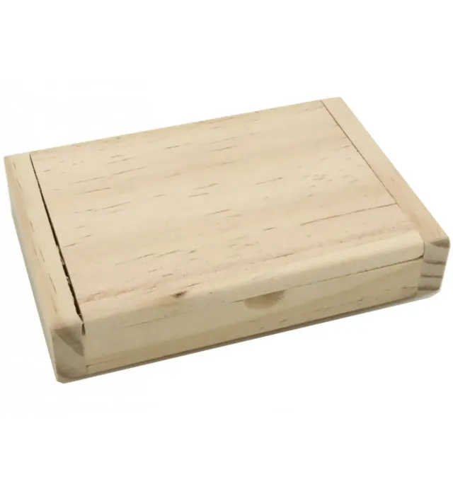 Astrid Brouwers Houten kaartenhouder doosje 10,5 cm magneet