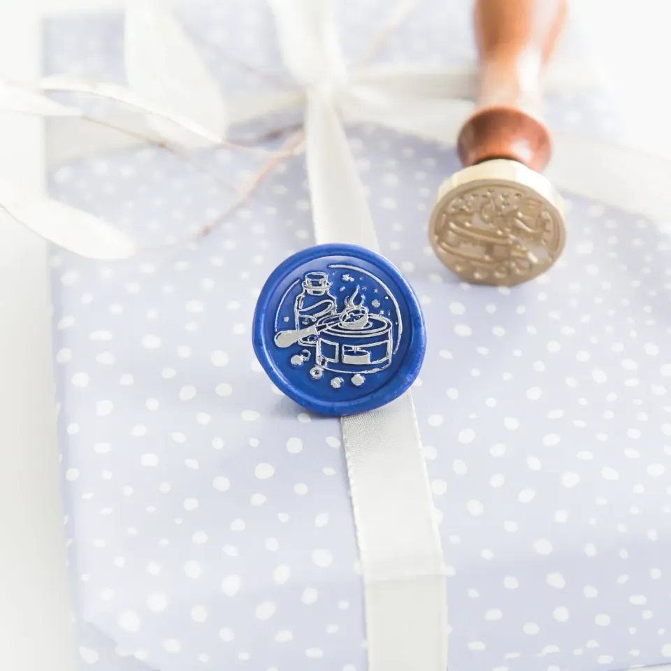 Jessy at Sea Wax Sealing lakstempel 25 mm tekst