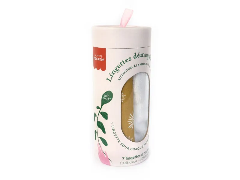 La Petite Epicerie Paquerettes naaikit wattenschijfjes 7 stuks