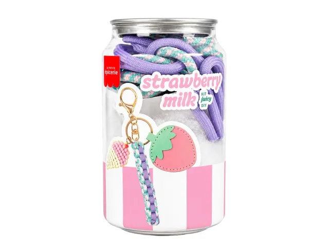 La Petite Epicerie Pshiiit Strawberry Milk tashanger blikje DIY