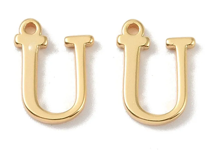 La Petite Epicerie letter U bedel goud per stuk