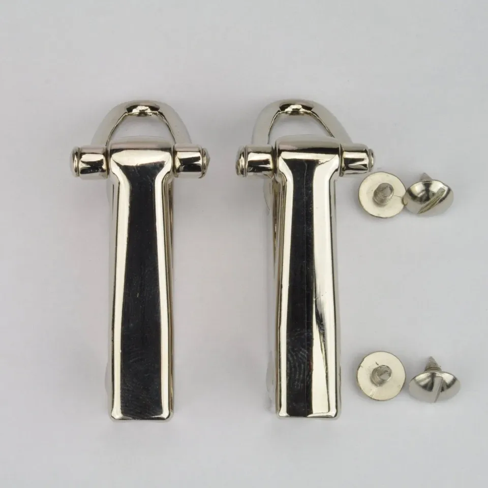 Leather House Soufflé Haak Goud 40x21 mm 2 stuks