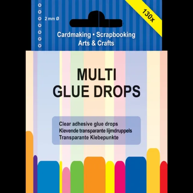 LTC-Leiden Multi Glue Drops lijmdots transparant 130 stuks