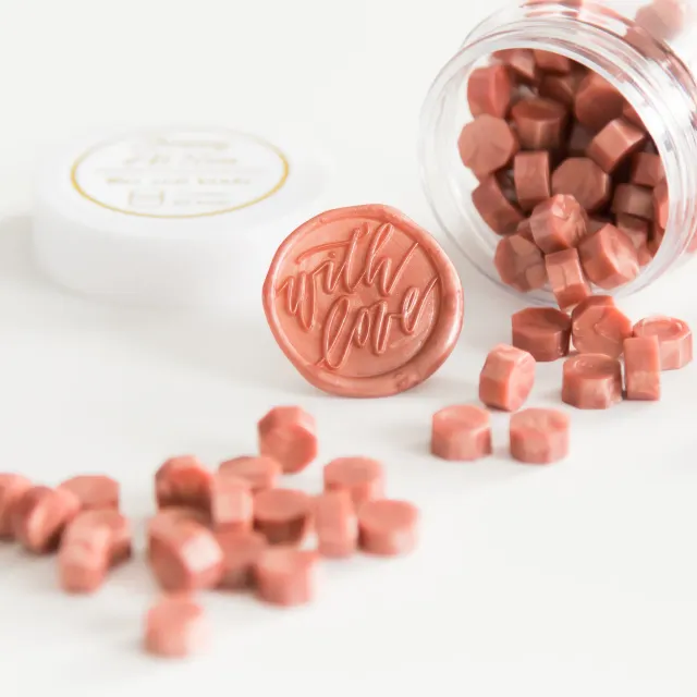 Jessy at Sea Rose Gold zegelwax 100 stuks roségoud