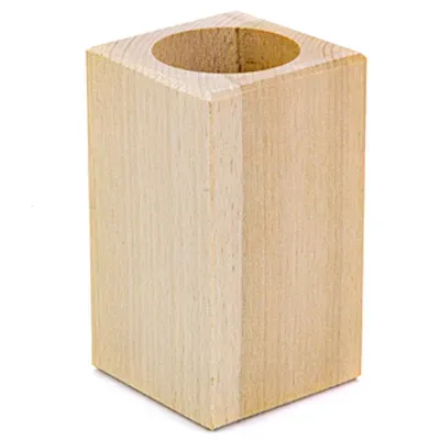 Astrid Brouwers waxinelichthouder vierkant 10 cm hoog
