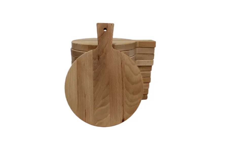 Astrid Brouwers Ronde snijplank met handvat plank 20,5 cm beuken