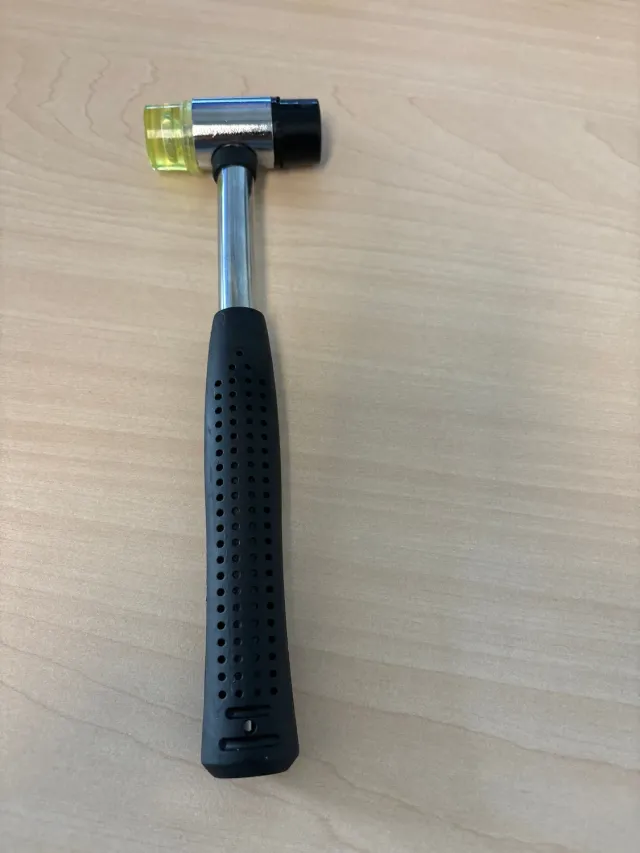 Leather House Silicone Hammer hamer XL krasvrij met rubber greep