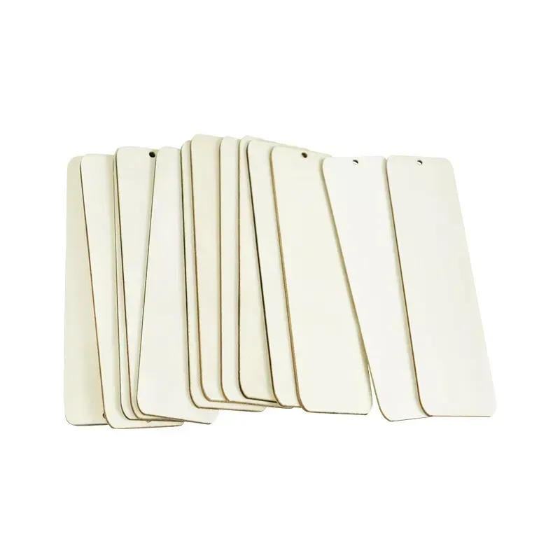 Astrid Brouwers boekenleggers hout set 10 stuks 12 cm