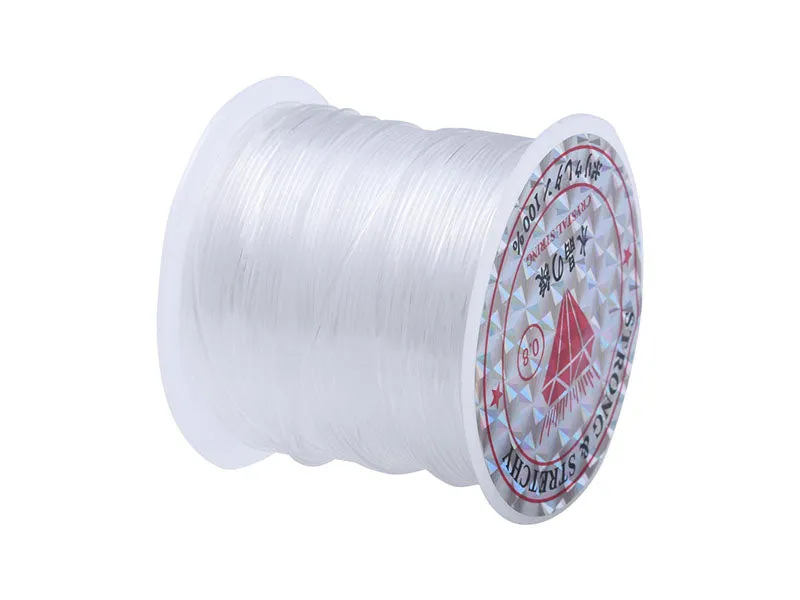 La Petite Epicerie nylondraad transparant 0,8 mm 8 meter