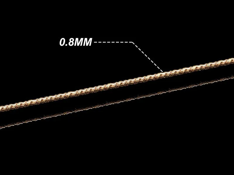 La Petite Epicerie koperdraad goud glanzend 0,8 mm 10 meter