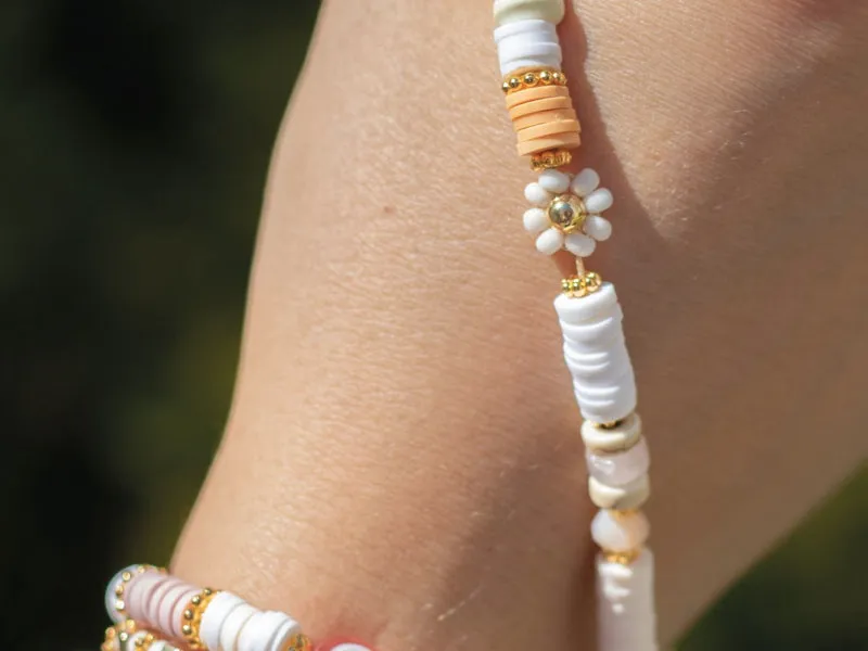 La Petite Epicerie MKMI telefoonketting kit heishi 3 stuks