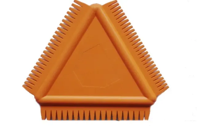 LTC-Leiden Effectspatel Driehoekige Kam 7,5 cm